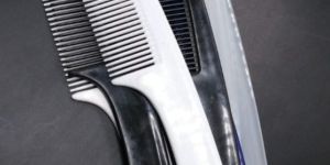 Colored Plastic Hair Combs