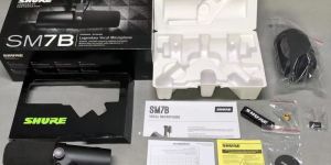 Shure SM7B Cardioid Vocal Dynamic Microphone