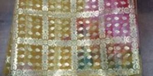 Foil Print on Dyed Fabrics