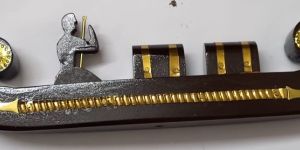 Home Decoration Gifting Kerala Wooden Cargo Ship