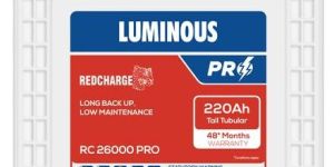 Luminous Tubular Batteries