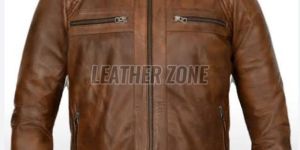Sunn 02 Mens Leather Jacket