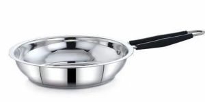 Stainless Steel Mirror Polished Frying Pans