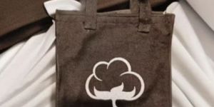 Printed Jute Shopping Bag
