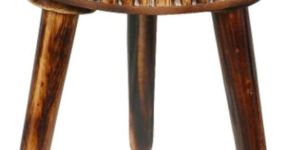 Round Wooden Stool