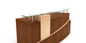 Wooden Reception Desk