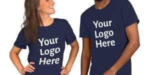 T-shirt with brand printing