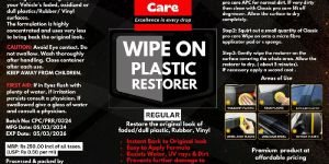 classic pro care plastic Restorer for Vinyl, Rubber & Plastics