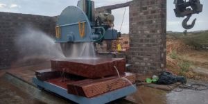 Stone Block Cutting Machine