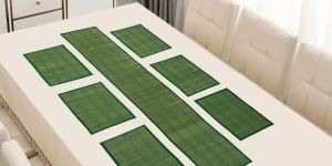 Versatile Organic Korai Grass Table Mat Set