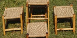 Bamboo Table Chair Set