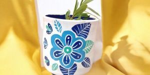 Terracotta Orchid Succulent Bamboo Indoor Outdoor Planter