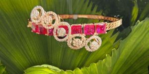 Ladies Stylish Gold Kada