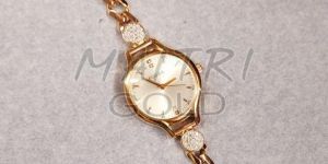Ladies Stylish Gold Watch