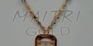Tanmaniya Gold Chain Necklace Set