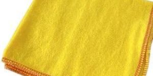 Yellow Cotton Table Duster