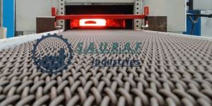SS 314 Conveyorised Furnace Mesh Belt