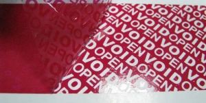 Tamper Proof Labels