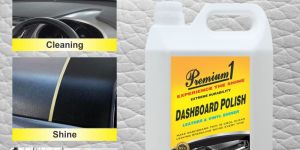Premium1 Liquid Car Polish for Leather, Tyres, Dashboard (5 L, Pack of 1)
