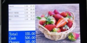 Touch Screen Cash Register E86D Unisys