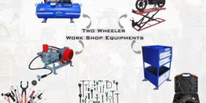 Two Wheeler Workshop Equipments