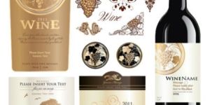 Wine Bottle Label