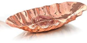 Copper Oval Display Platter