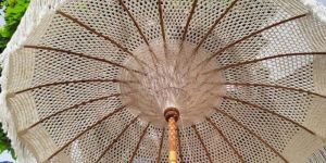 Macrame Umbrella for Outdoor
