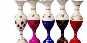 Decorative Printed Iron Flower Pot