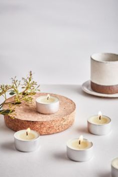 Tin Box Floating Candles