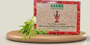 Lemongrass Annatto Glycerine Bath Soap