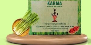 Palmarosa Annatto Glycerine Bath Soap