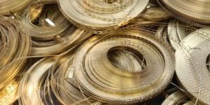 Brass Sheet Cutting Scrap