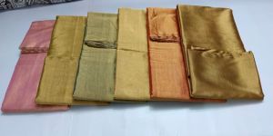 Golden Zari by Cotton Tissue Fabric