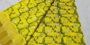 Yellow Pattu Silk Saree