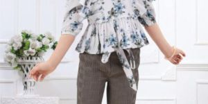 Girls Fancy Top and Pant Set