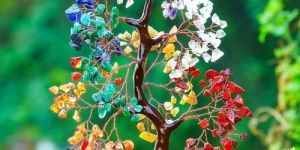 Seven Chakra Crystal Tree