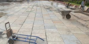 Shahabad Yellow Rough Stone