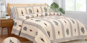 Sara Pure Cotton King Size Bed Sheet
