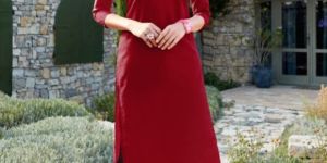 Ladies Plain Readymade Kurti