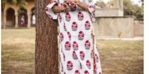 Ladies Printed Palazzo Suit