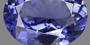 Oval Blue Polished Diamond