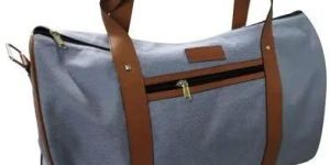 Handmade Leather Duffle Bag