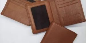 Mens Brown Leather Wallet