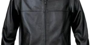 Mens Faux Leather Jacket