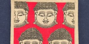 Printed Jute Shopping Bag