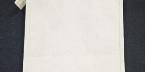 White Jute Shopping Bag