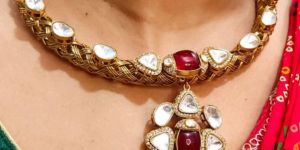 Kundan Jewellery Necklace