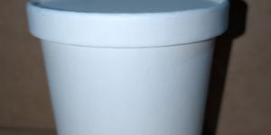 750ml White Paper Food Container