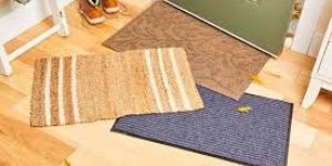 Jute Plain Outdoor Entrance Rug